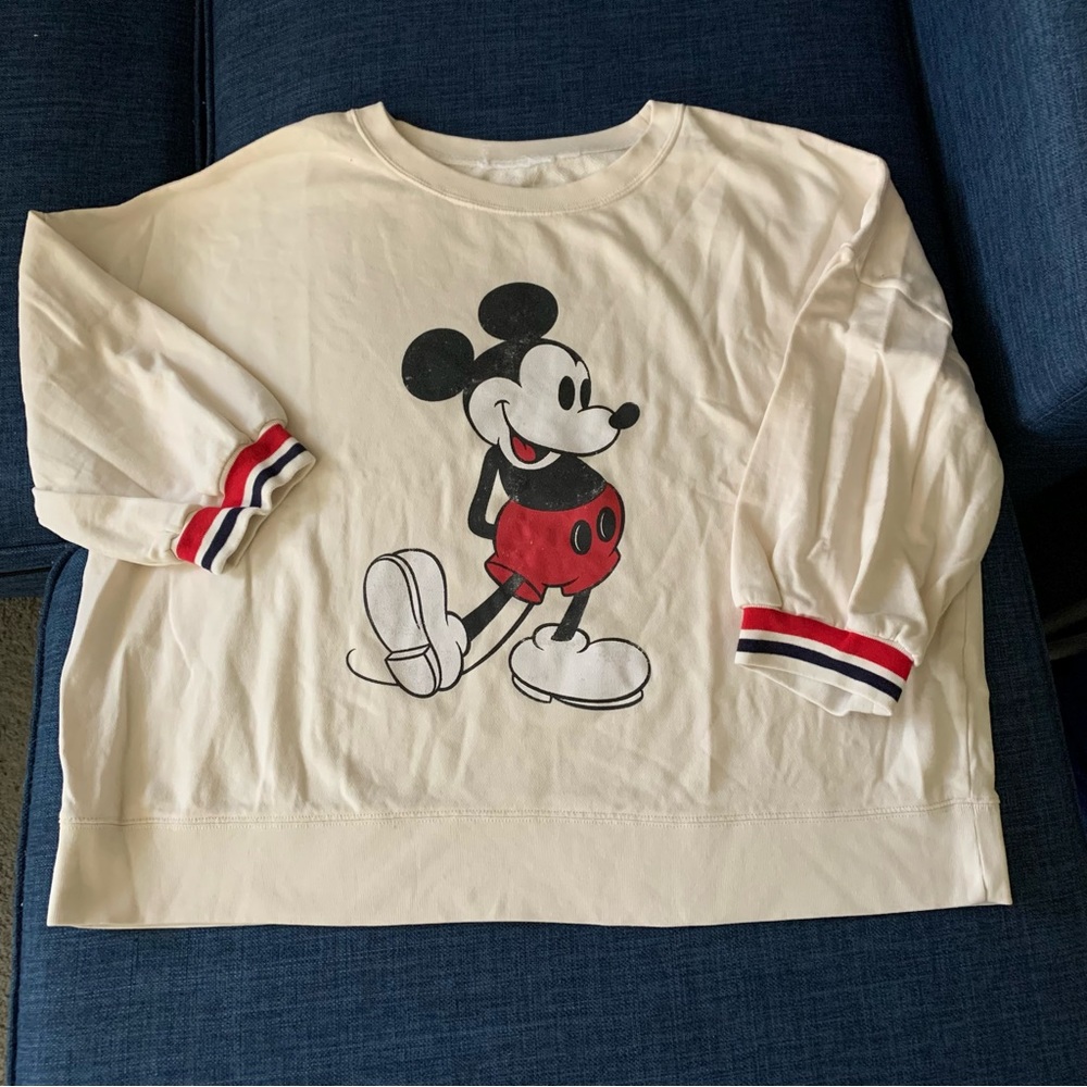 DISNEY Mickey Mouse Crewneck Sweatshirt